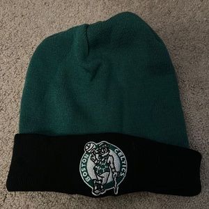 Boston Celtics Mitchell and Ness Beanie Winter Hat